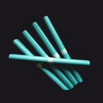 Folie blau
