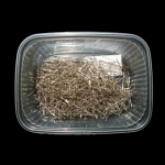 Stecknadel mit Metallkopf -superfein