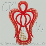 Klöppelmuster Engel