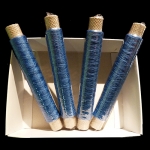 Frank's Baumwolle - mittelblau, Rolle