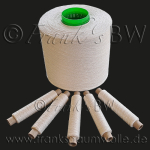 Frank's Baumwolle ColorLine - weiß 1/4 gebleicht, Rolle
